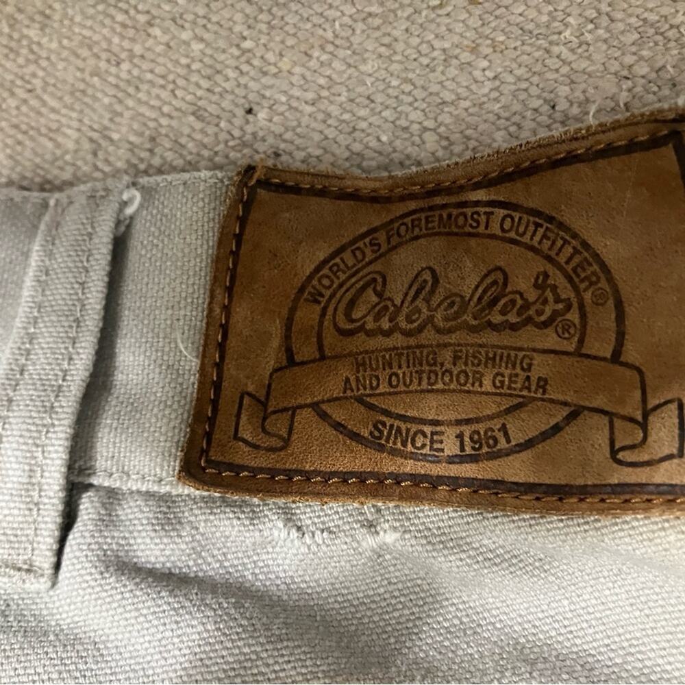 Cabela's Men's Straight Jeans in Light Gray heavy duty jeans - Picture 7 of 7